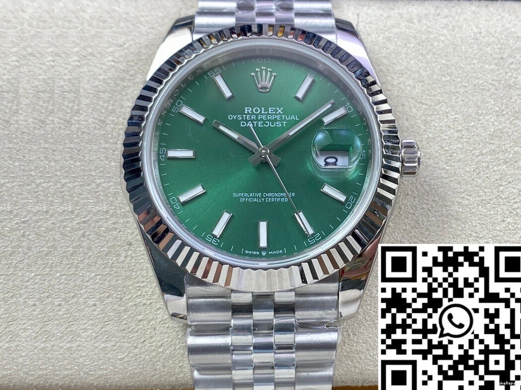EW Dial M126334-0028 Factory Datejust Green Rolex 1013
